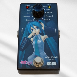 [리퍼브] KORG MIKU STOMP 보이스 사운드 기타 이펙터