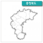 충청북도 지적도 캐드파일