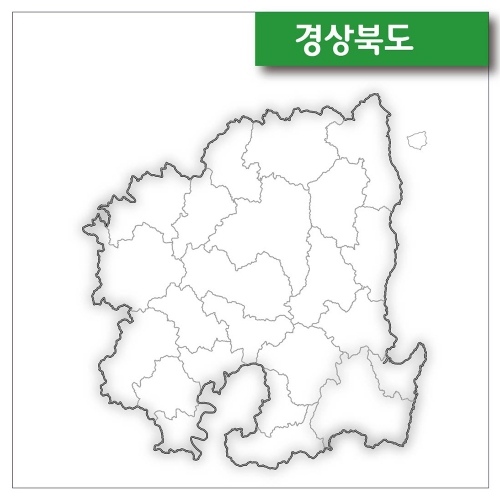 경상북도 지적도 캐드파일