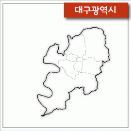 대구시 지적도 캐드파일