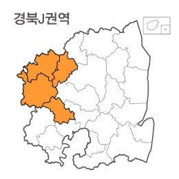 랜드맵 경상북도 부동산 전자지적도 J권역(1.문경시 2.예천시 3.상주시 4.구미시)