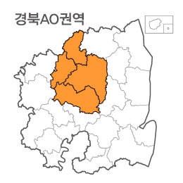 랜드맵 경상북도 부동산 전자지적도 AO권역(1.안동시 2.영주시 3.예천군 3.의성군)