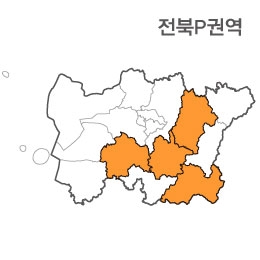 랜드맵 전라북도 부동산 전자지적도 P권역(1.정읍시 2.진안군 3.남원시 4.임실군)