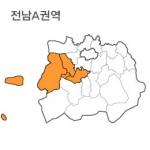 랜드맵 전라남도 부동산 전자지적도 A권역(1.신안군 2.목포시 3.무안군 4.영암군)