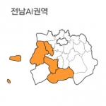 랜드맵 전라남도 부동산 전자지적도 AI권역(1.무안군 2.신안군 3.완도군 4.해남군)