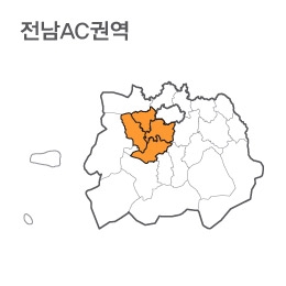 랜드맵 전라남도 부동산 전자지적도 AC권역(1.무안군 2.나주시 3.함평군 4.영암군)