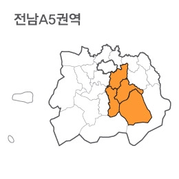 랜드맵 전라남도 부동산 전자지적도 A5권역(1.보성군 2.장흥군 3.화순군 4.고흥군)