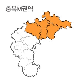 랜드맵 충청북도 부동산 전자지적도 M권역(1.단양군 2.제천시 3.충주시 4.강원 영월)