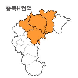 랜드맵 충청북도 부동산 전자지적도 H권역(1.음성군 2.충주시 3.제천시 4.괴산군)