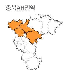 랜드맵 충청북도 부동산 전자지적도 AH권역(1.음성군 2.진천군 3.괴산군 4. 경기 안성시)