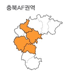 랜드맵 충청북도 부동산 전자지적도 AF권역(1.음성군 2.괴산군 3.청원군 4.보은군)