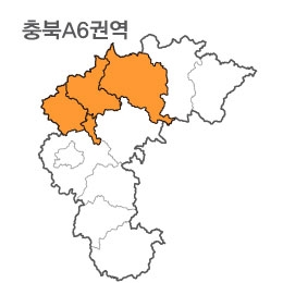 랜드맵 충청북도 부동산 전자지적도 A6권역(1.음성군 2.진천군 3.충주시 4.제천시)