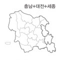 랜드맵 충북 대전시 세종시 부동산 전자지적도