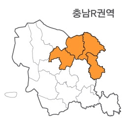 랜드맵 충청남도 부동산 전자지적도 R권역(1.예산군 2.세종시 3.천안시 4.아산시)