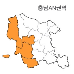 랜드맵 충청남도 부동산 전자지적도 AN권역(1.보령시 2.홍성군 3.태안군 4.서천군)