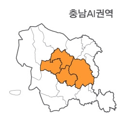 랜드맵 충청남도 부동산 전자지적도 AI권역(1.예산군 2.홍성군 3.공주시 4.청양군)