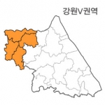 랜드맵 강원도 부동산 전자지적도 V권역(1.철원군 2.화천군 3.경기 포천 4.경기 가평)