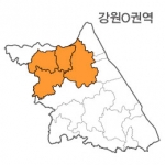 랜드맵 강원도 부동산 전자지적도 O권역(1.춘천시 2.화천군 3.인제군 4.양구군)