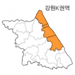 랜드맵 강원도 부동산 전자지적도 K권역(1.고성군 2.속초시 3.양양군 4.강릉시)