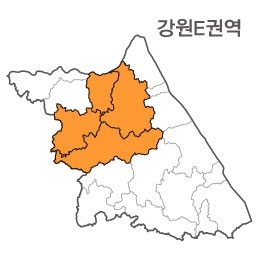 랜드맵 강원도 부동산 전자지적도 E권역(1.양구군 2.춘천시 3.인제군 4.홍천군)