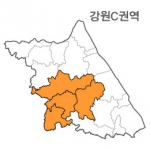 랜드맵 강원도 부동산 전자지적도 C권역(1.홍천군 2.횡성군 3.평창군 4.원주시)