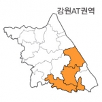 랜드맵 강원도 부동산 전자지적도 AT권역(1.태백시 2.영월군 3.정선군 4.강릉시)