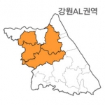 랜드맵 강원도 부동산 전자지적도 AL권역(1.홍천군 2.화천군 3.인제군 4.춘천시)