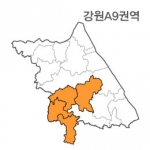 랜드맵 강원도 부동산 전자지적도 A9권역(1.원주시 2.횡성군 3.평창군 4.충북 제천)