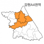 랜드맵 강원도 부동산 전자지적도 A4권역(1.양양군 2.홍천군 3.인제군 4.양구군)