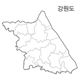 랜드맵 강원도 부동산 전자지적도