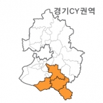 랜드맵 경기도 부동산 전자지적도 CY권역(1.안성시 2.평택시 3.용인시 4.충북 진천군)