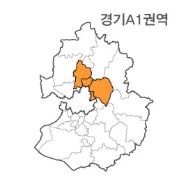 랜드맵 경기도 부동산 전자지적도 A1권역(1.의정부 2.양주시 3.남양주시 4.구리시)