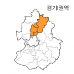 랜드맵 경기도 부동산 전자지적도 I권역(1.포천시 2.동두천시 3.양주시 4.의정부시)