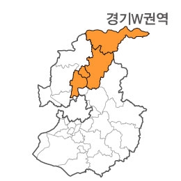 랜드맵 경기도 부동산 전자지적도 W권역(1.양주시 2.포천시 3.동두천시 4.강원 철원)