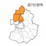 랜드맵 경기도 부동산 전자지적도 O권역(1.연천군 2.파주시 3.양주시 4.의정부시)