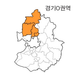 랜드맵 경기도 부동산 전자지적도 O권역(1.연천군 2.파주시 3.양주시 4.의정부시)