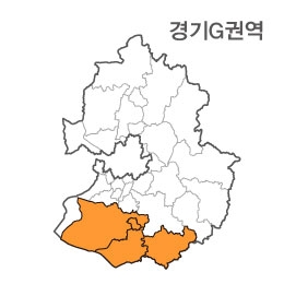 랜드맵 경기도 부동산 전자지적도 G권역(1.화성시 2.평택시 3.오산시 4.안성시)