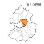 랜드맵 경기도 부동산 전자지적도 D권역(1.의정부시 2.남양주시 3.구리시 4.하남시)