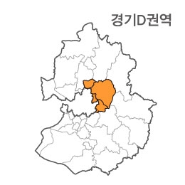 랜드맵 경기도 부동산 전자지적도 D권역(1.의정부시 2.남양주시 3.구리시 4.하남시)