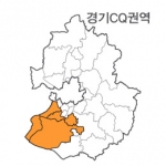 랜드맵 경기도 부동산 전자지적도 CQ권역(1.시흥시 2수원시 3.안산시 4.화성시)