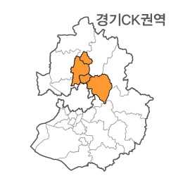 랜드맵 경기도 부동산 전자지적도 CK권역(1.남양주시 2.양주시 3.의정부시 4.동두천시)