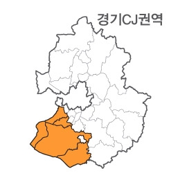 랜드맵 경기도 부동산 전자지적도 CJ권역(1.시흥시 2.평택시 3.안산시 4.화성시)