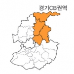 랜드맵 경기도 부동산 전자지적도 CB권역(1.가평군 2.남양주시 3.포천시 4.강원 철원)