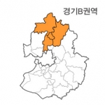 랜드맵 경기도 부동산 전자지적도 B권역(1.연천군 2.포천시 3.동두천시 4.양주시)