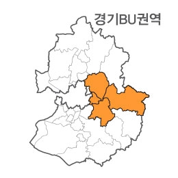 랜드맵 경기도 부동산 전자지적도 BU권역(1.광주시 2.양평군 3.하남시 4.남양주시)