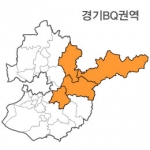 랜드맵 경기도 부동산 전자지적도 BQ권역(1.가평군 2.양평군 3.광주시 4.강원 홍천)