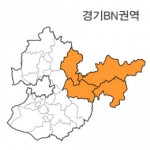 랜드맵 경기도 부동산 전자지적도 BN권역(1.가평군 2.양평군 3.강원 홍천 4.강원 횡성)