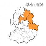 랜드맵 경기도 부동산 전자지적도 BL권역(1.양주군 2.가평군 3.양평군 4.포천시)