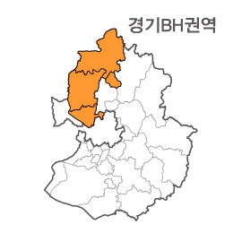 랜드맵 경기도 부동산 전자지적도 BH권역(1.파주시 2.고양시 3.연천군 4.동두천시)