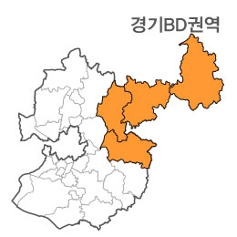 랜드맵 경기도 부동산 전자지적도 BD권역(1.양평군 2.가평군 3.강원 춘천 4.강원 인제)